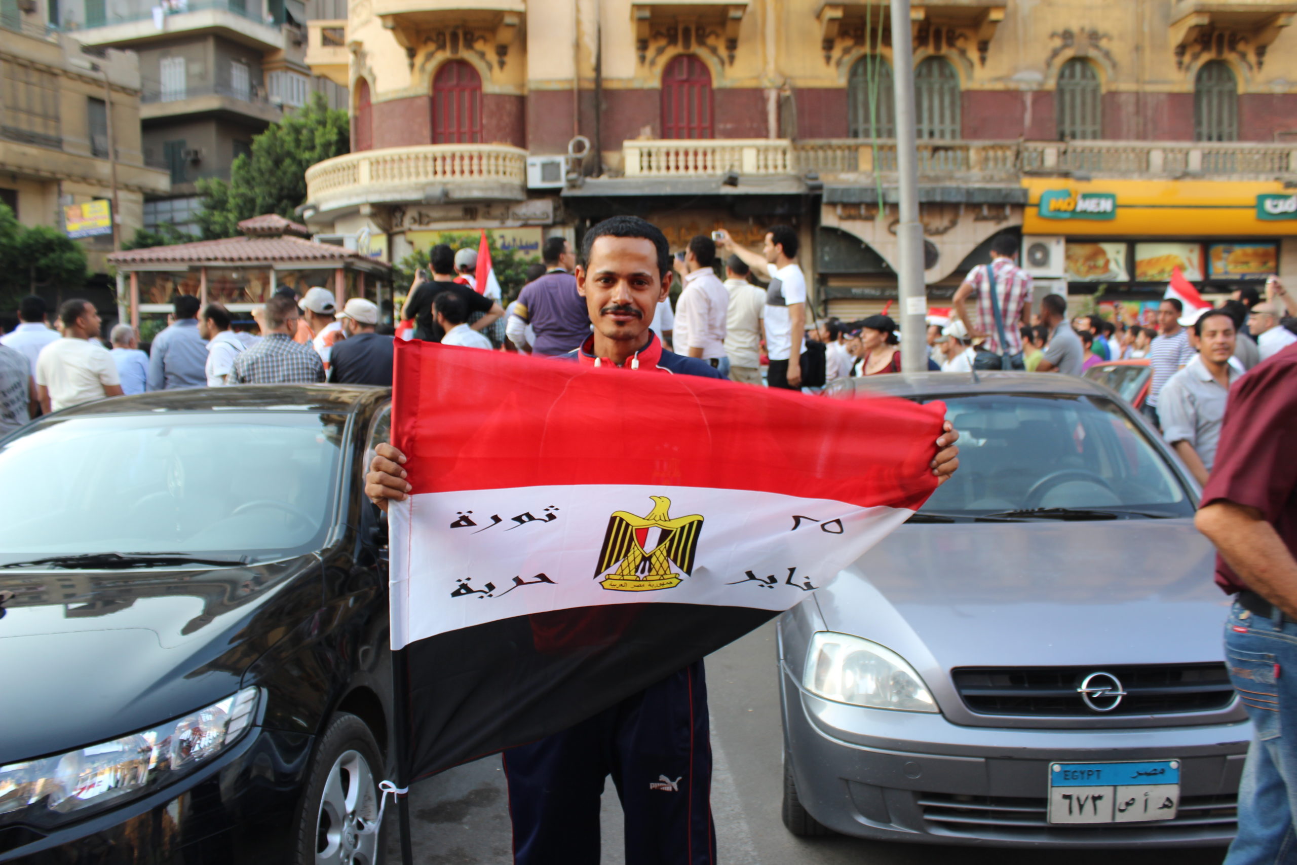 Khaled Elsayed – first interview in Tahrir Square